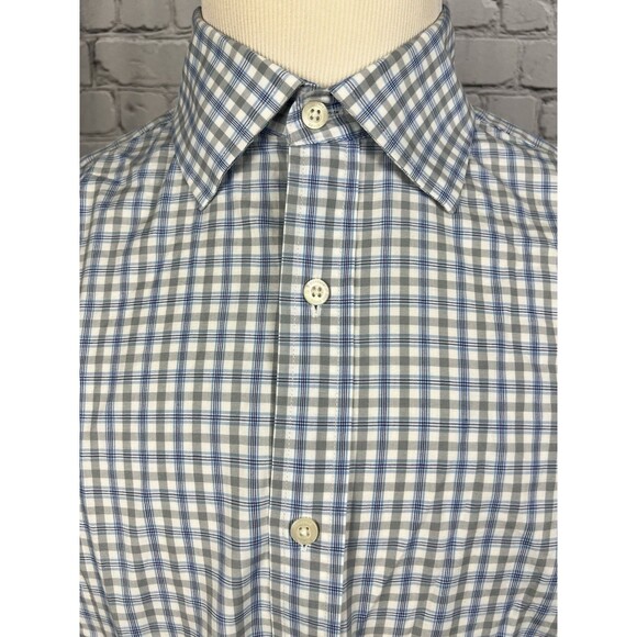 Vineyard Vines Classic Fit Burgee Shirt Men’s L Long Sleeve Button Down Plaid - Picture 8 of 10